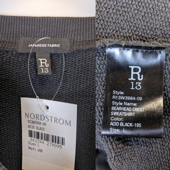 R13 Radiohead sweatshirt - Picture 7 of 8